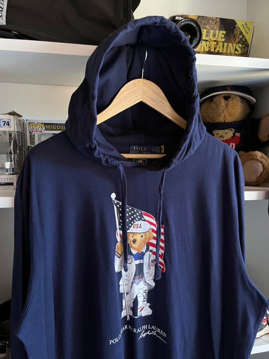 Polera con capucha Polo Ralph Lauren (XL)