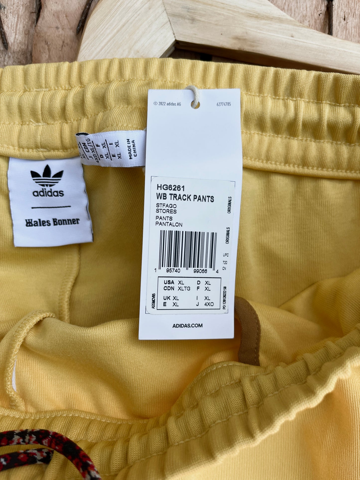 Pantalón Adidas x Wales Bonner | Talla XL