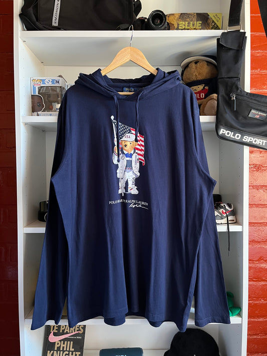 Polera con capucha Polo Ralph Lauren (XL)